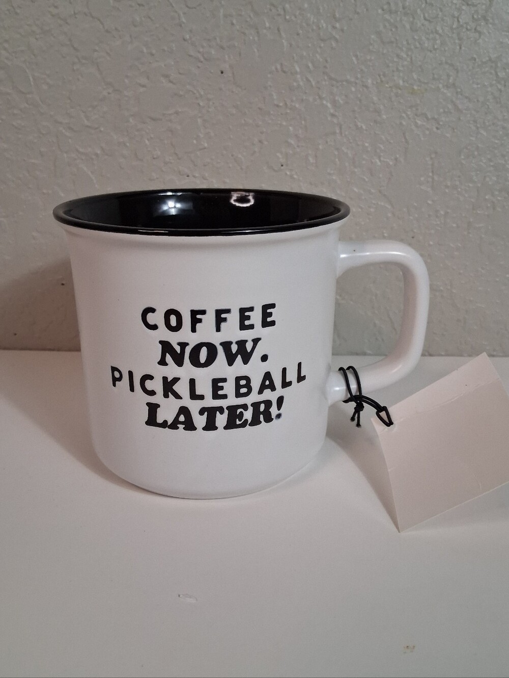 NEW Coffee Now Pickleball Later Mug | Novelty Sporty Coffee Cup - Picture 4 of 5